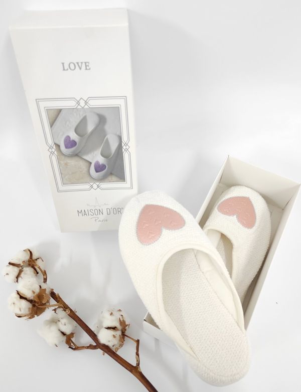 Тапочки Maison D'or Love Slipper Rosa