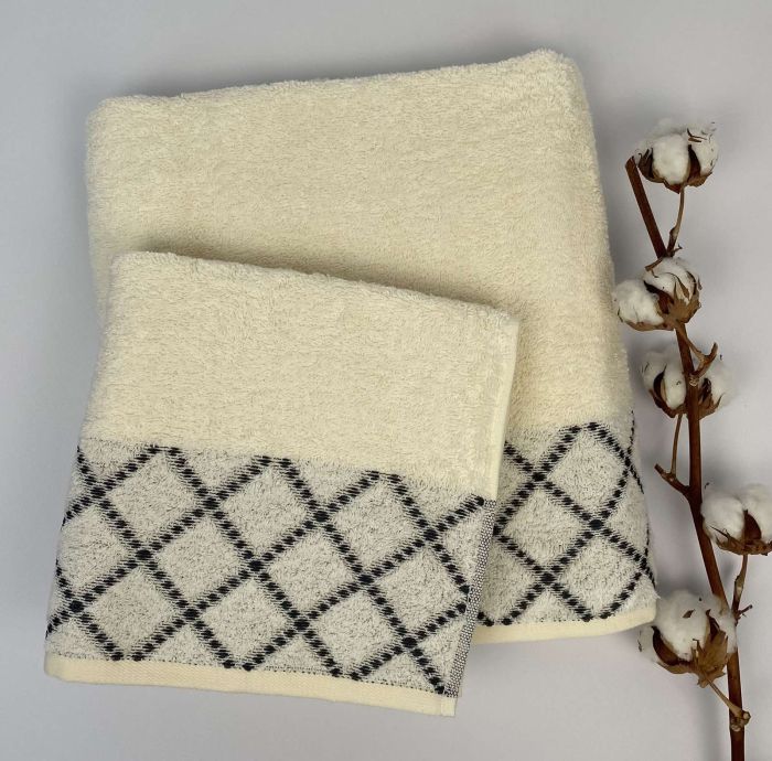 Набір рушників Cottonize 2 шт cod141 Ecru