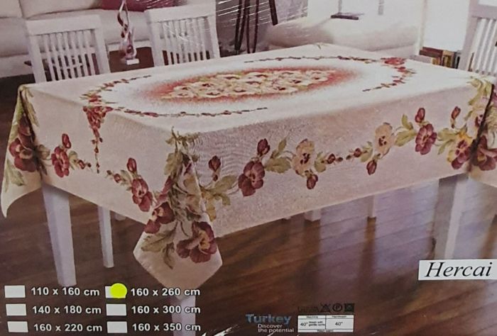 Скатертина гобеленова Sagol 160x350 Hercai