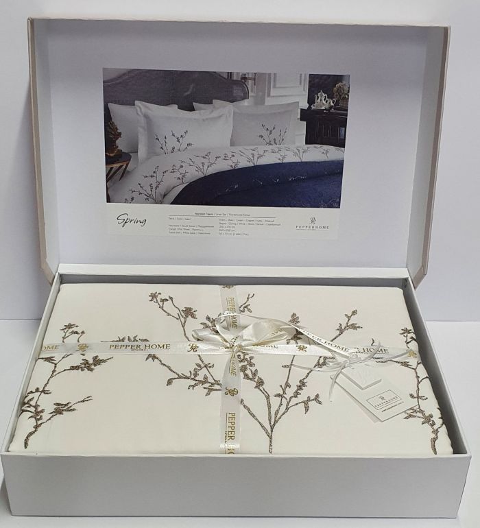 Постільна білизна Pepper Home Spring 200x220 Cream - Copper