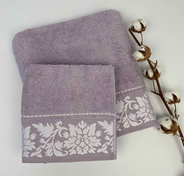 Набір рушників Cottonize 2 шт cod 105 Lilac