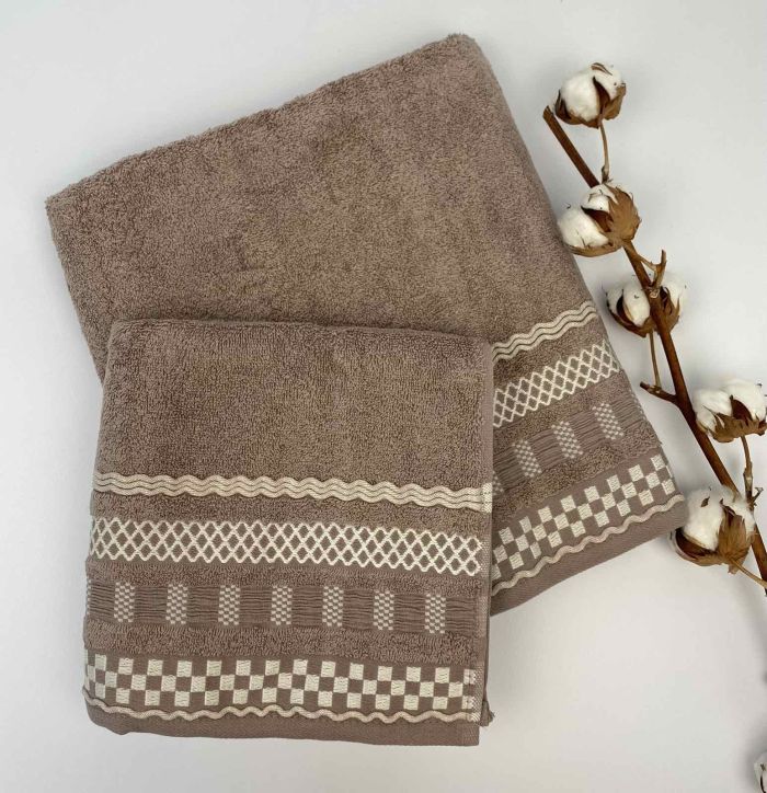 Набір рушників 2 шт Masal Light  Brown