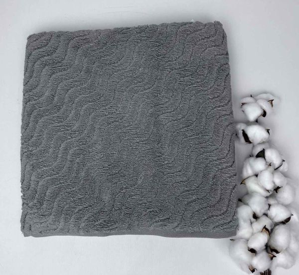 Рушник Hanibaba 70х140 Microcotton Grey
