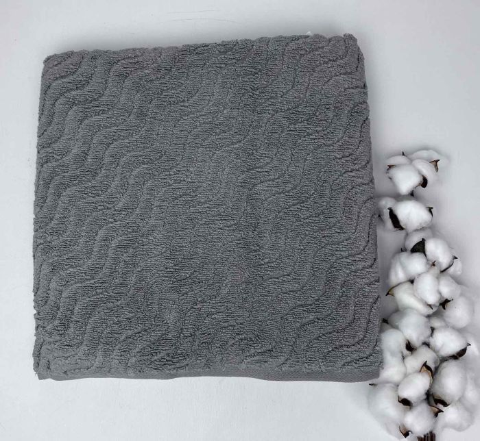 Рушник Hanibaba 70х140 Microcotton Grey