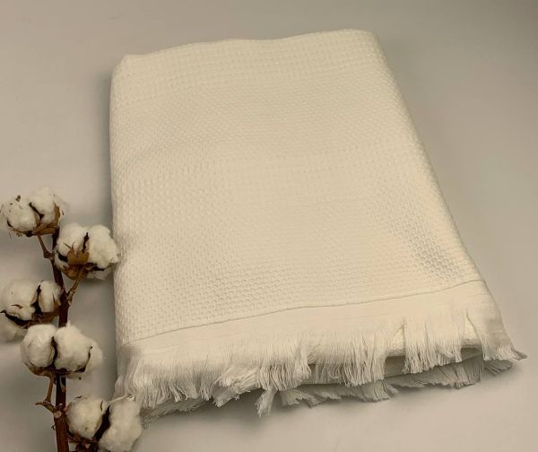 Рушник Philippus Delux Cotton 70х140 Salvador Кремовий(A427)