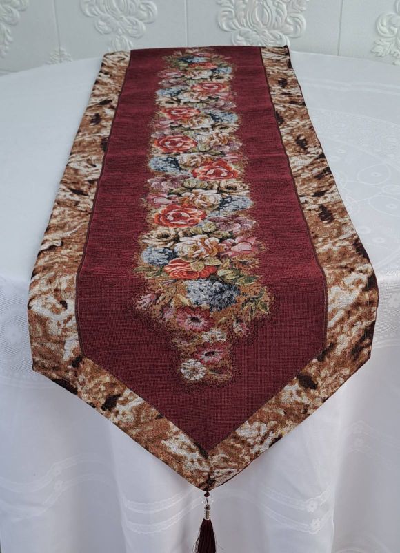 Доріжка Sagol велюр 35х140 St 154 Bordo