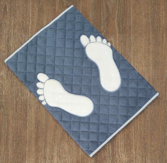 Рушник-килимок для ніг Maison D'or Doormat 50x80 Blue