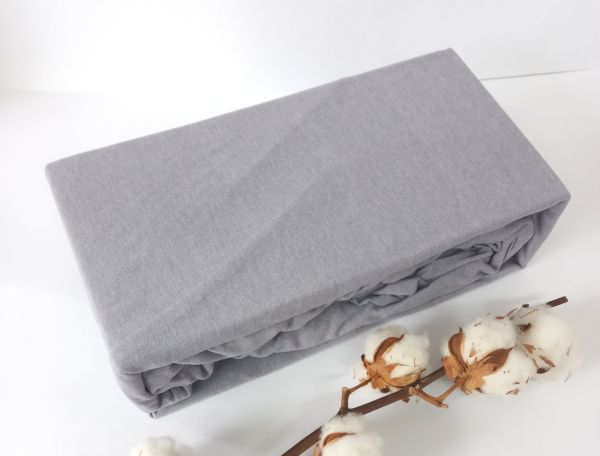 Простирадло на резинці АЕ 160x200 Grey