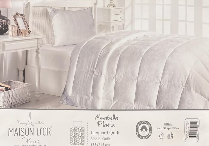 Ковдра Maison D'or Mirabella Jaquard Platinum 155х215