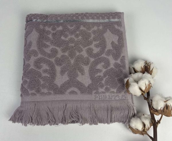 Рушник Philippus Lux Cotton 50x90 Velowis Фіолетовий(Е837)