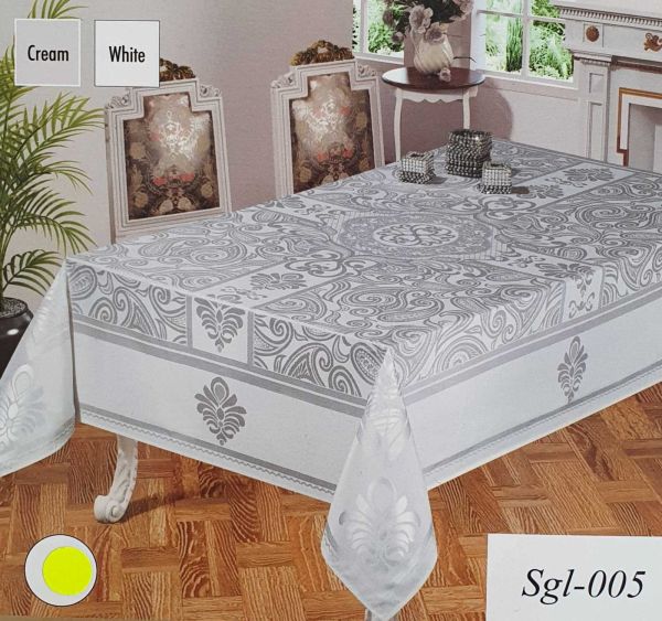 Скатертина Sagol  в коробці 160x260 St-005 White