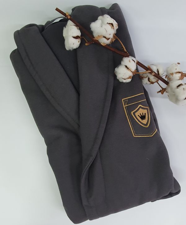 Халат чоловічий Maison D'or Morelli Grey XL