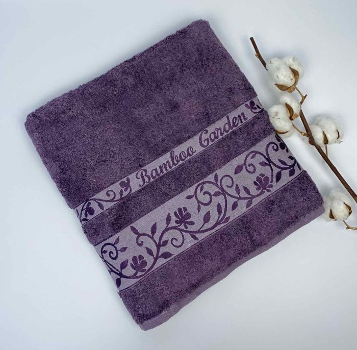 Рушник 70х140 Garden-2 Purple