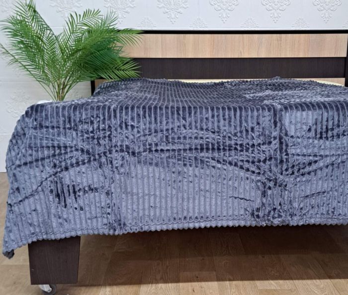 Покривало велюр євро 200х230 Anthracite (1100)
