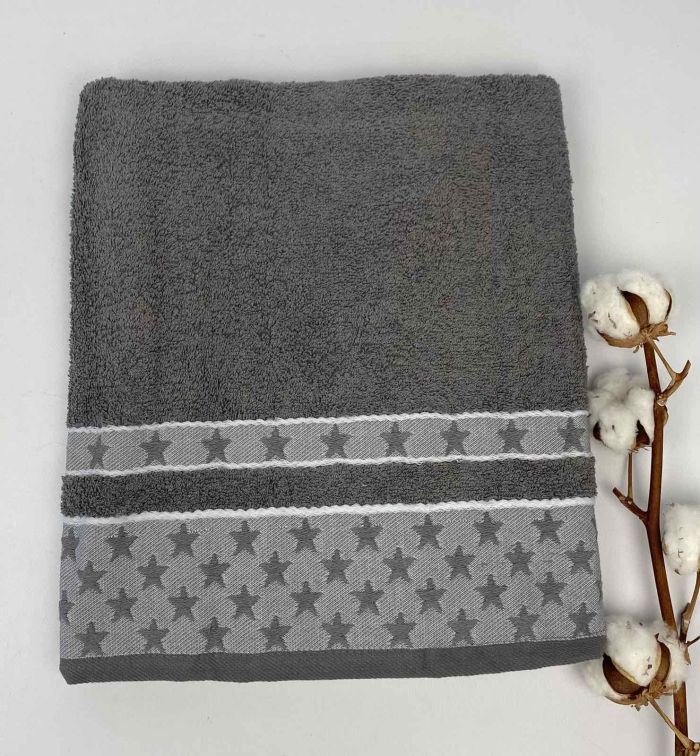 Рушник Cottonize 70х140 cod119 Grey