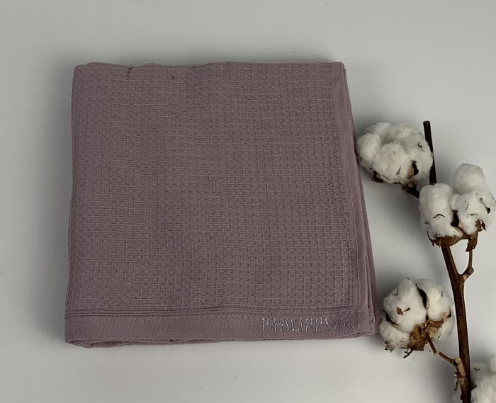 Рушник Philippus Platinum Cotton 50x90 Ekvador Фіолетовий(ЕА109)