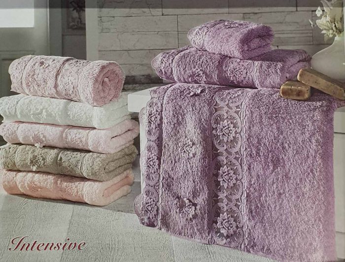 Рушники Maison D'or 3шт Intensive Bamboo Lilac