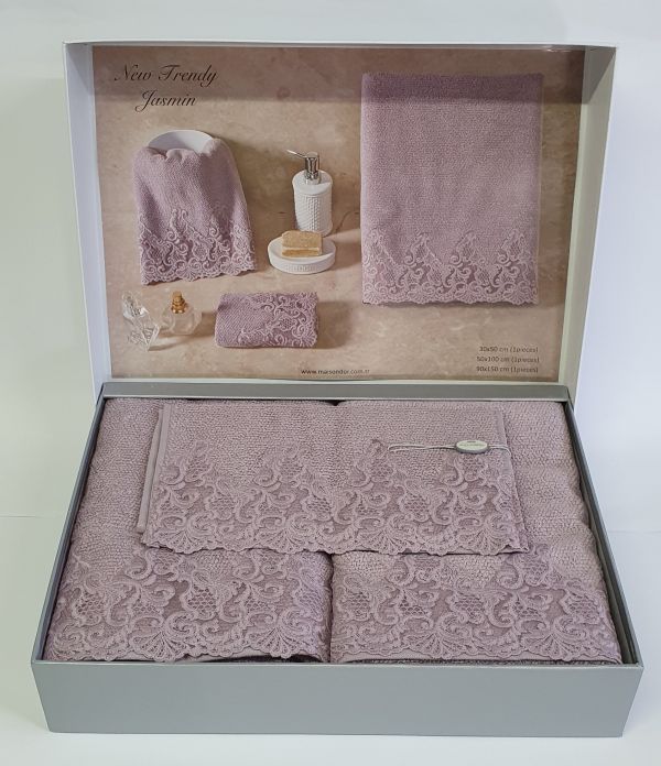 Рушники Maison D'or 3шт New Trendy Lilac