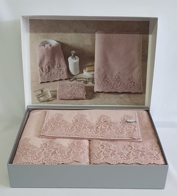 Рушники Maison D'or 3шт New Trendy Rose