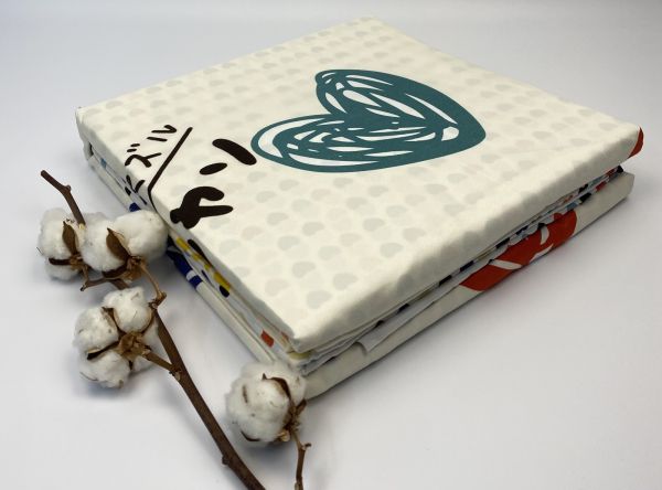 Постільна білизна Koloco сатин 150x210 см Model 12