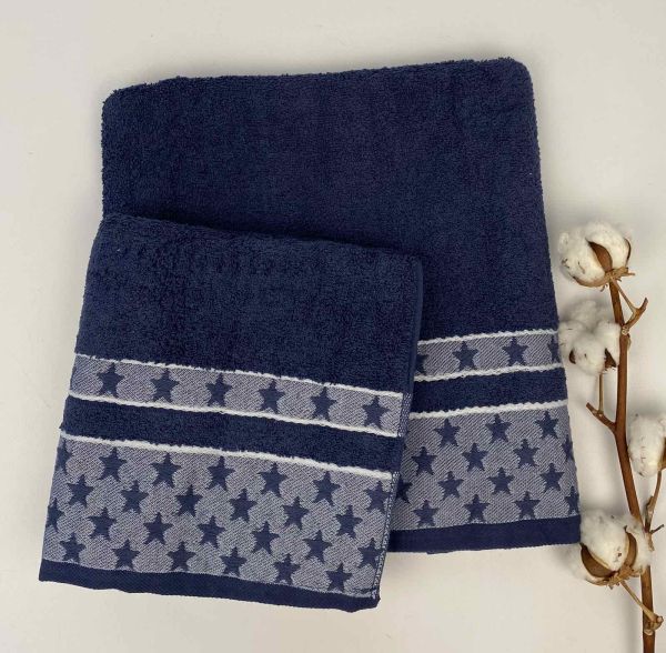Набір рушників Cottonize 2 шт cod119 Blue