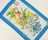 Рушник кухонний вафельний 40х70 Daffodils Blue