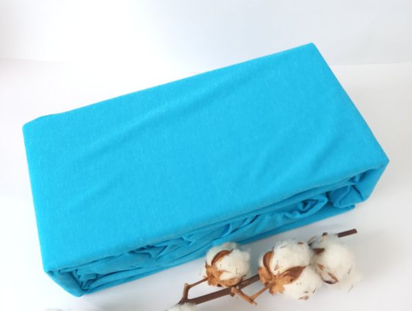 Простирадло на резинці АЕ 180x200 Light blue