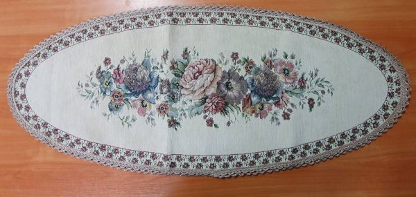 Доріжка Sagol велюр OV 40х90 St 128 Krem