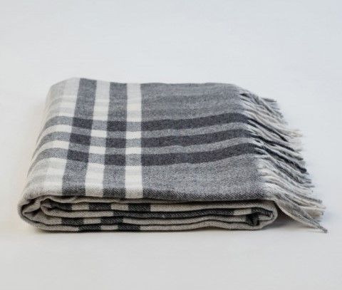 Плед Lanavitta "Wool Mix" 140х200 кл.сірий