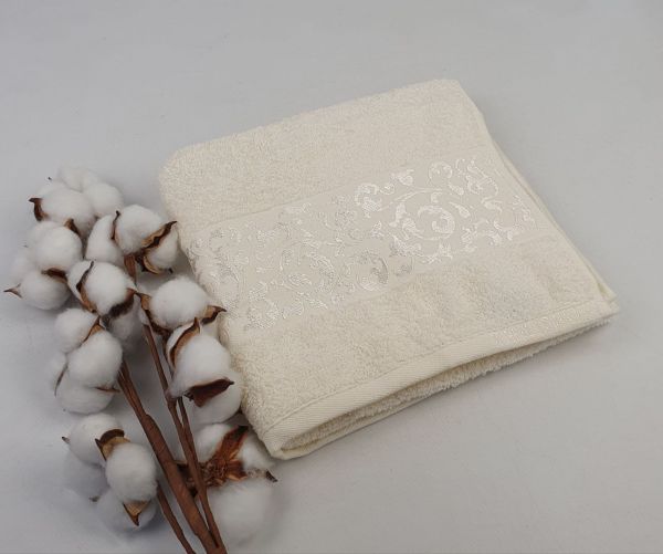 Рушник Philippus Super Cotton 50x90 Ruby Молочний (A505)