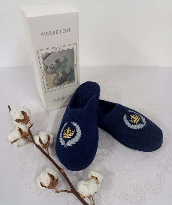 Тапочки Maison D'or Pierre Loti Slipper Navy