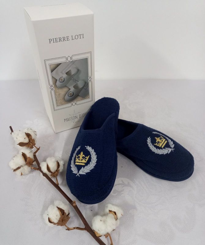 Тапочки Maison D'or Pierre Loti Slipper Navy