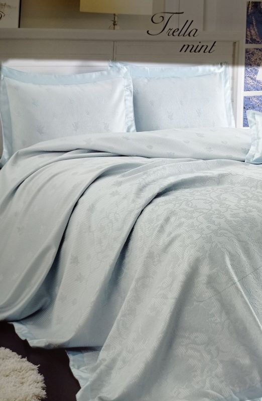 Покривало First Choice 260х260 Queen Series Frella Mint
