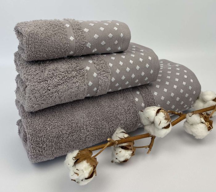 Набір рушників Cottonize 3 шт cod 138  Mokko