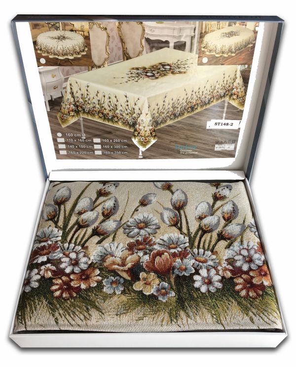 Скатертина Sagol великодня 160х220 ST-148-2 в коробці