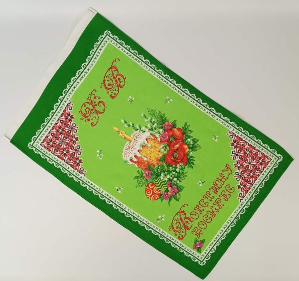 Рушник кухонний вафельний Easter Mood 50x70 Light Green