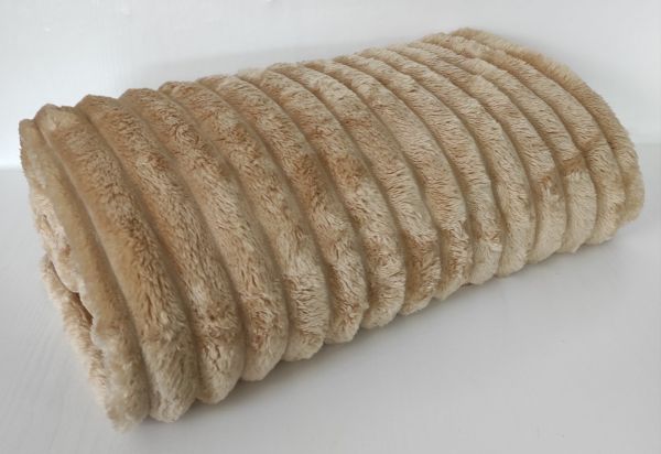 Покривало велюр new 200х230 Light  Beige