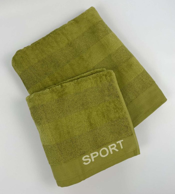 Набір рушників 2 шт Sport Green