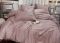 Постільна білизна Koloco сатин з вишивкою 200x230 см Light   Pink