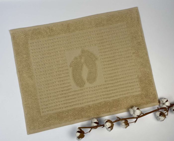 Рушник-коврик для ніг Cottonize cod402 Beige