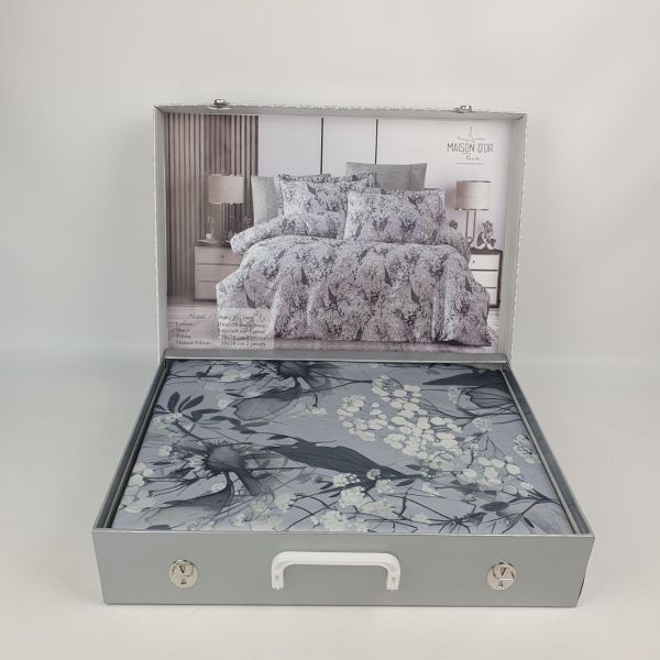 Постільна білизна Maison D'or тенцел 200х220 Napoli Grey