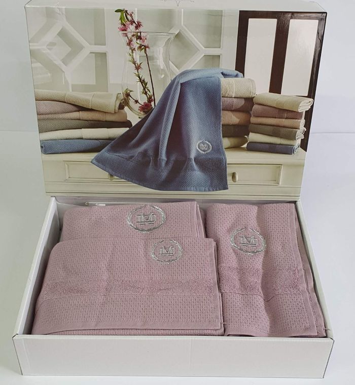 Рушники Maison D'or 3шт Bonni Lilac