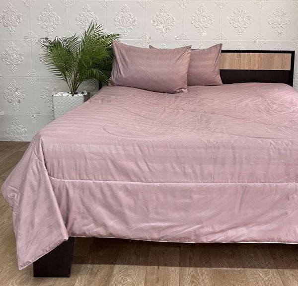 Набір постільної білизни з літньою ковдрою Colorful Home 150х210 см Pudra