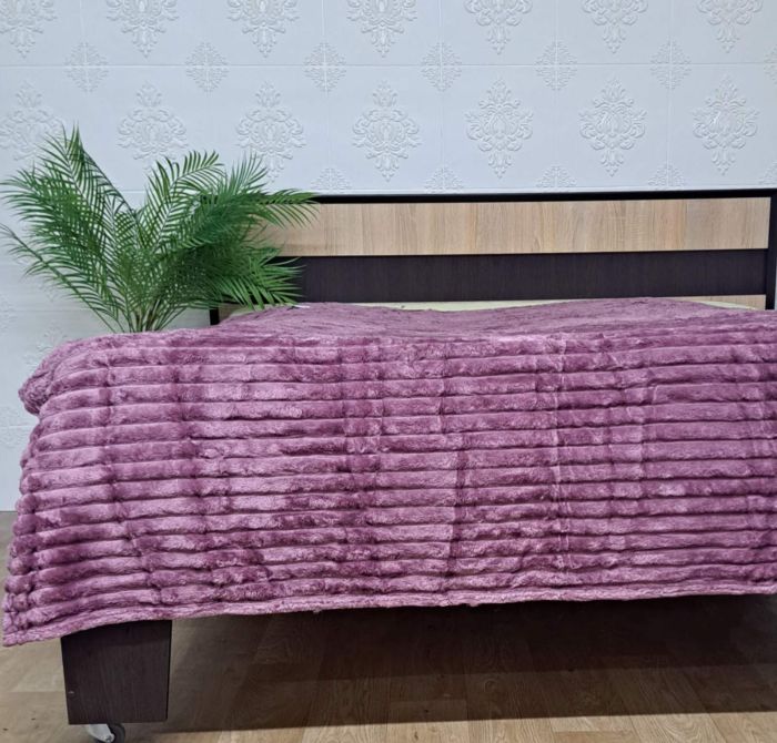 Покривало велюр 210х230 Purple (619)