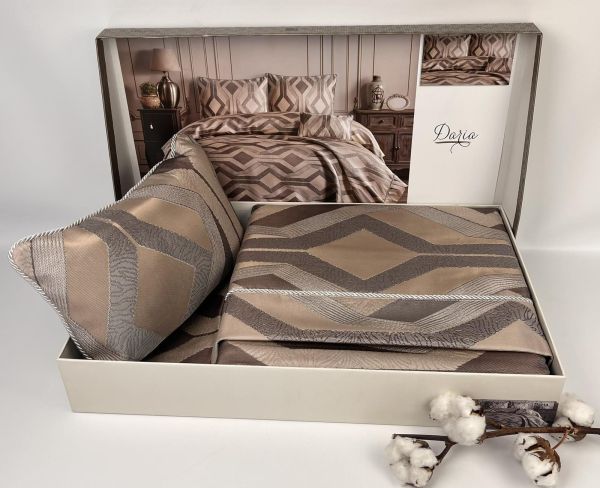 Покривало Moda Box 240х260 з наволочками Daria