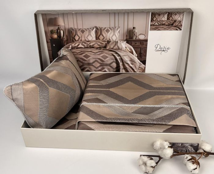 Покривало Moda Box 240х260 з наволочками Daria