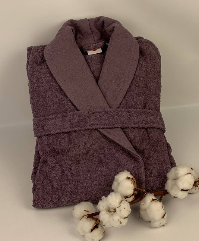 Халат Cotton Box Dark Lilac S/M