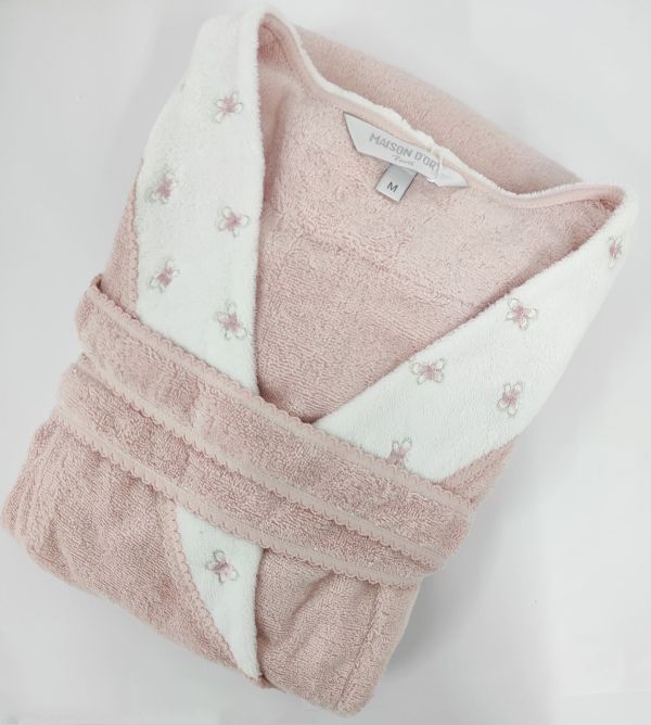 Халат жіночий Maison D'or Lavoine Butterfly Rose Color M