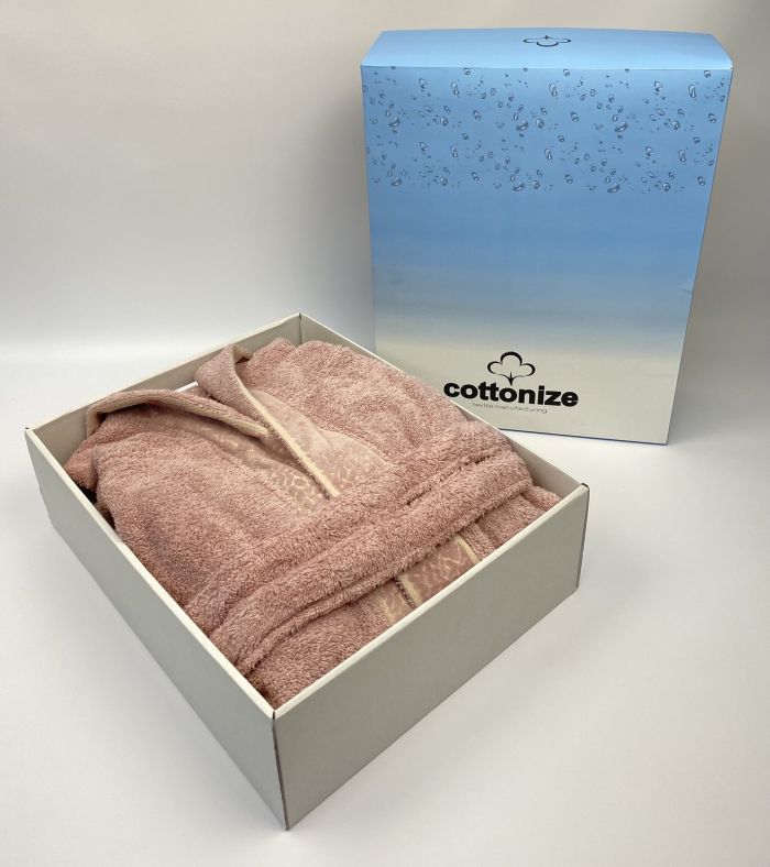 Халат Cottonize cod703 Pink S в коробці