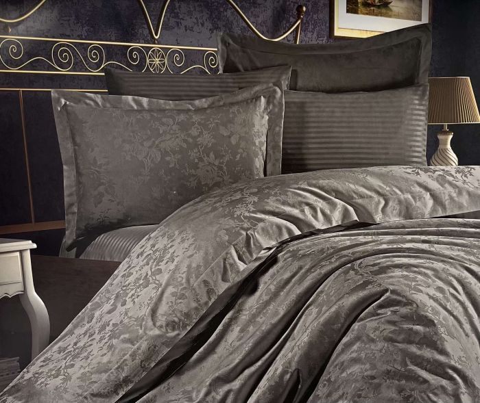 Постільна білизна Maison D'or Ruby бамбук 200х220 Anthracite